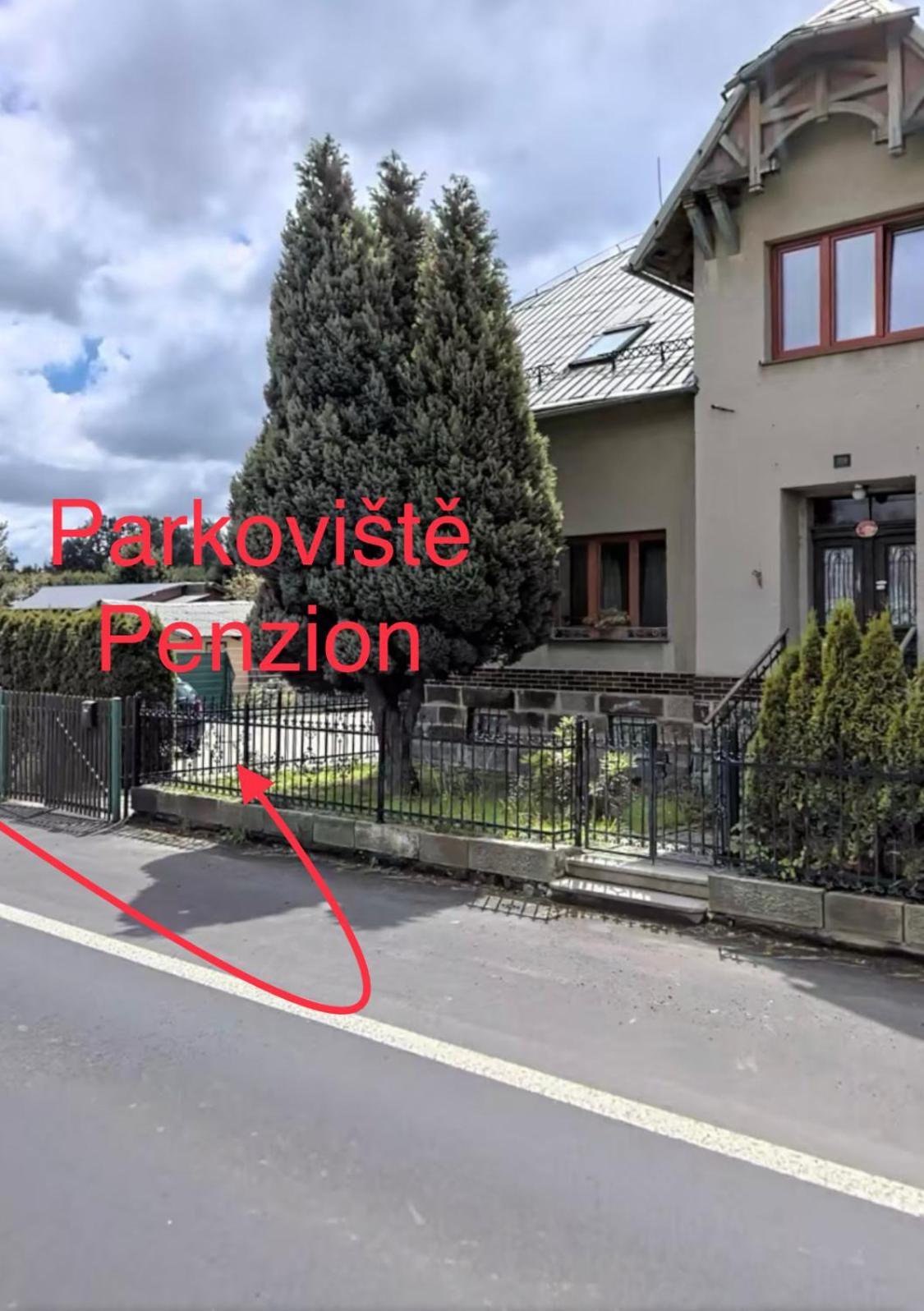 Penzion U Lastuvku Šluknov Exterior foto